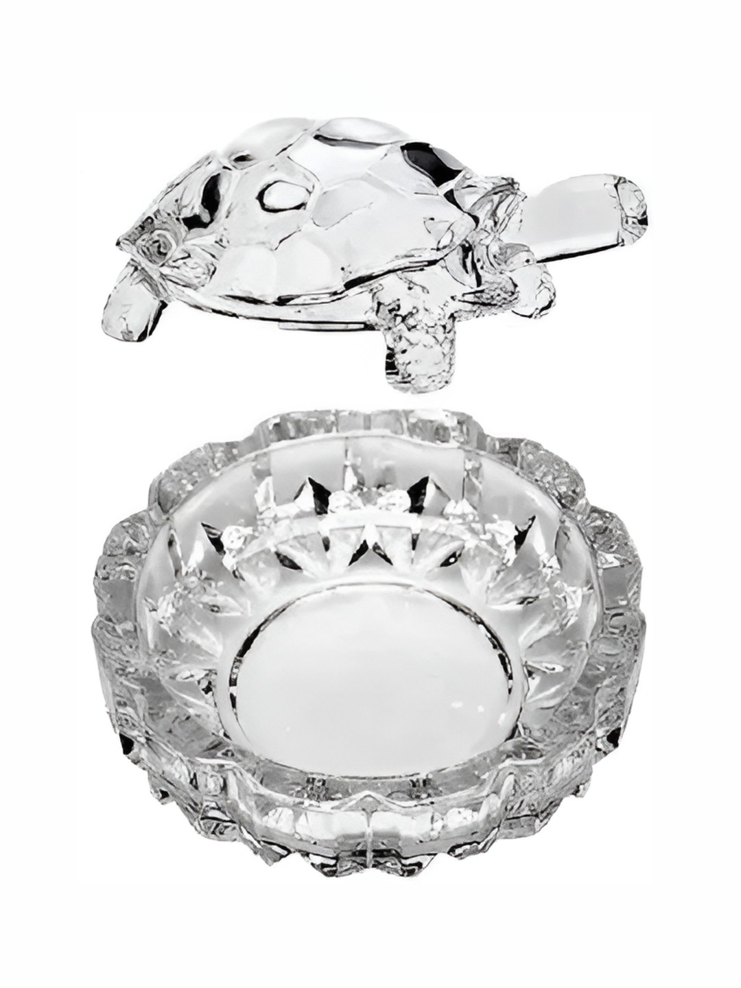 

Navyaksh Transparent Glass Decorative Showpiece