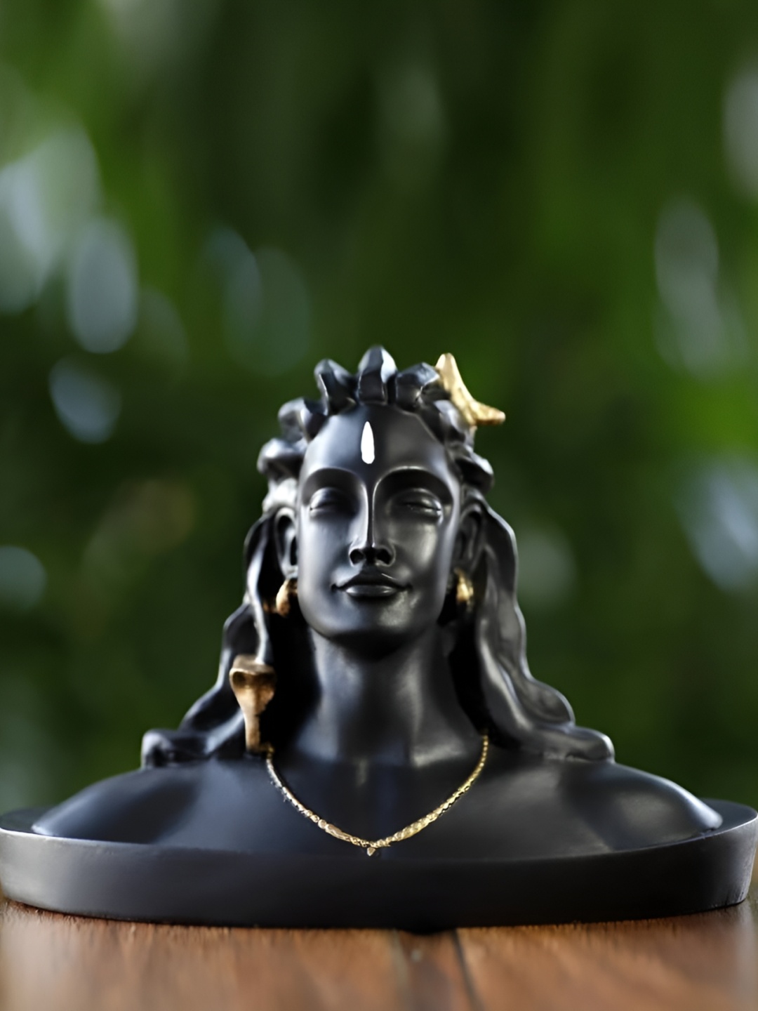 

Navyaksh Black Religious Idol Showpiece