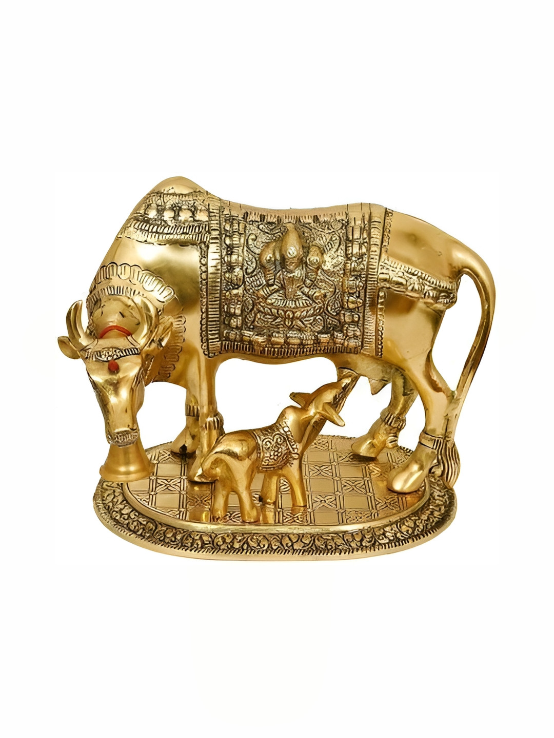 

Navyaksh Gold-Toned Brass Decorative Showpiece