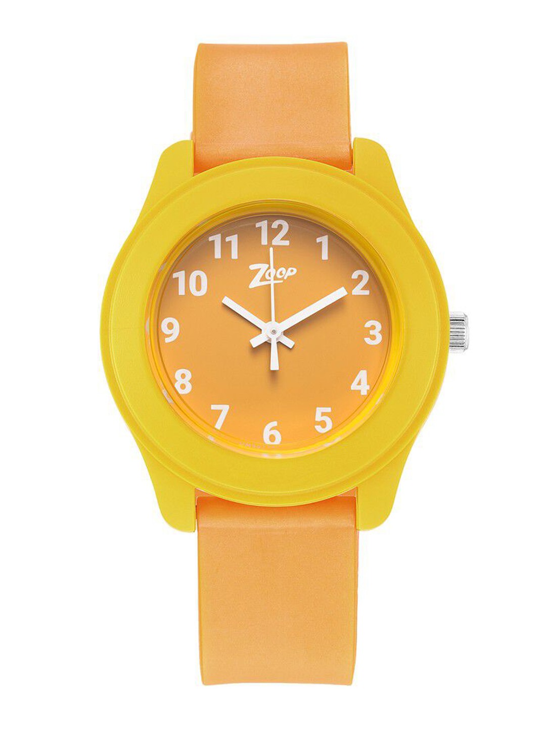 

ZOOP from TITAN Kids Reset Time Dial & Straps Analogue Watch 26019PP08W, Orange