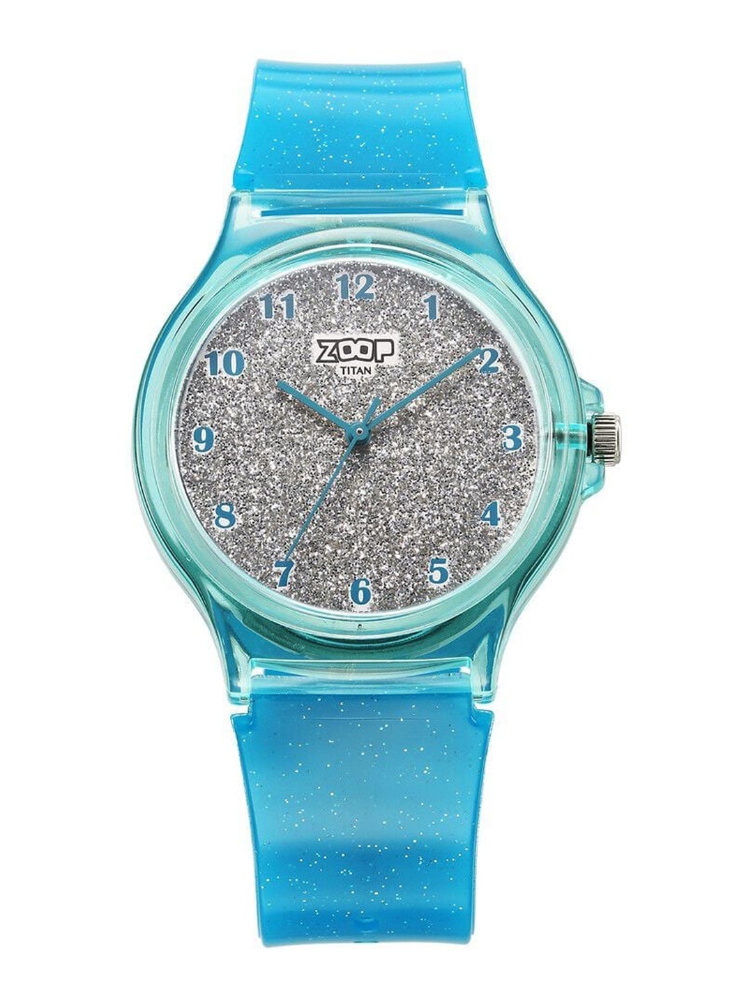 

ZOOP from TITAN Unisex Kids Embellished Dial & Straps Analogue Watch 26030PP05W, Blue