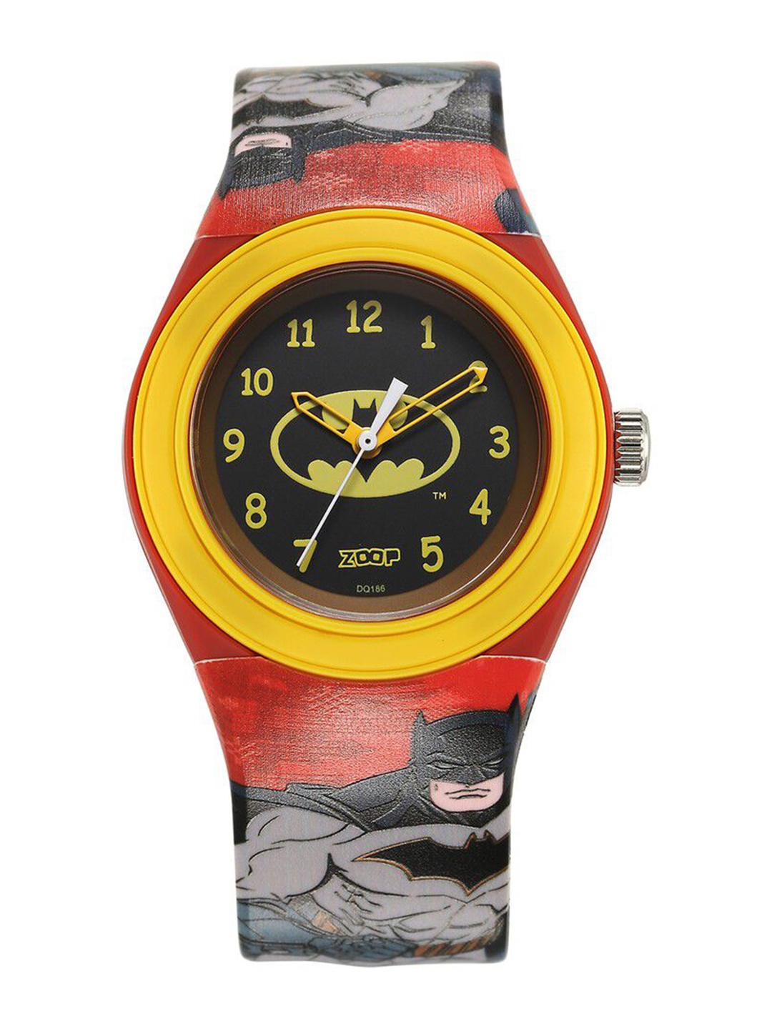 

ZOOP from TITAN Kids Printed Dial & Synthetic Straps Analogue Watch C4048PP54, Black