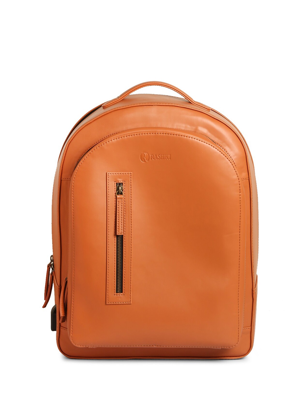 

RASHKI Unisex Large Backpack with USB Charging Port, Tan