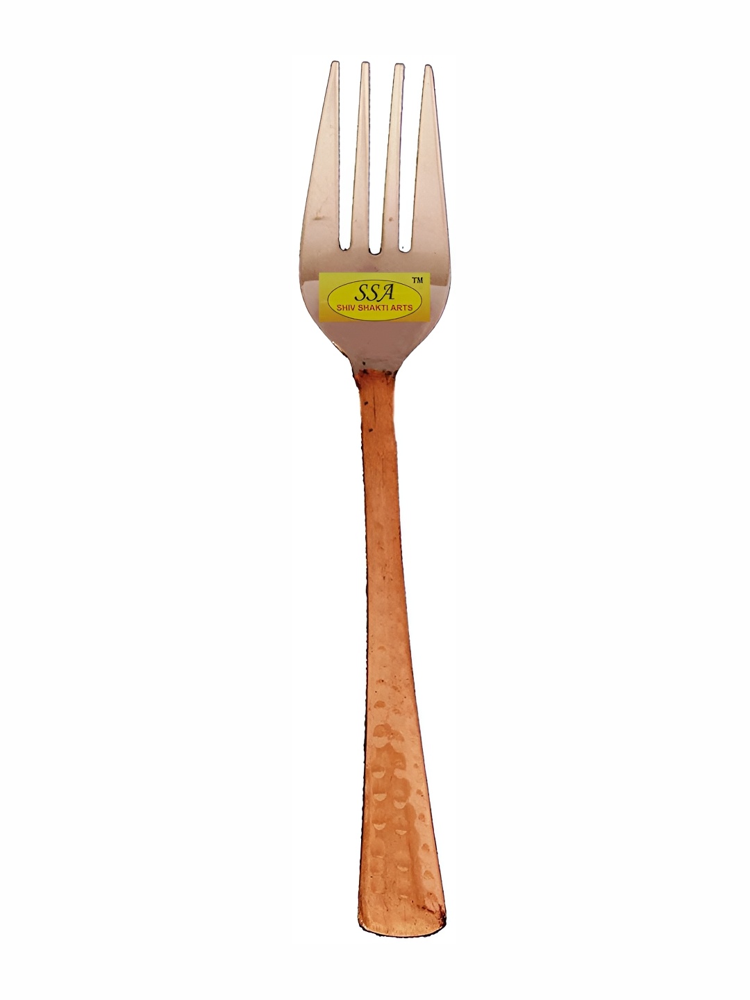 

Shivshakti Arts Brown Hammered Steel Fork