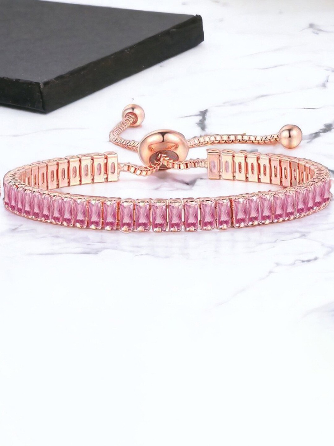 

Peora Rose Gold-Plated Charm Bracelet