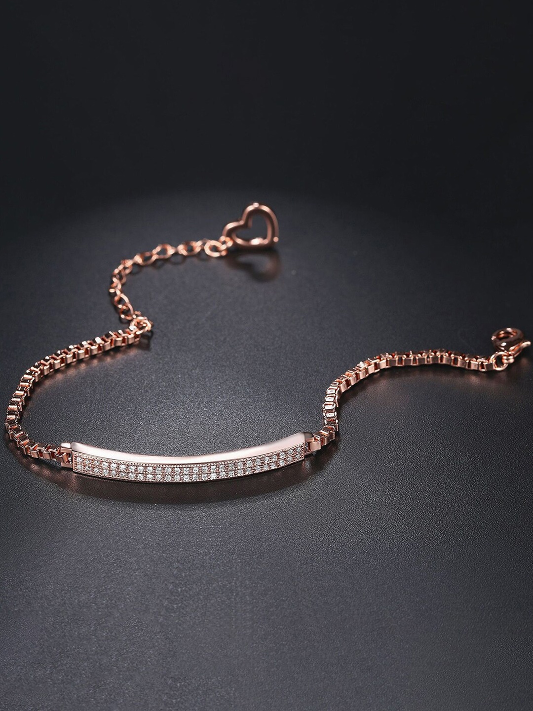 

Peora Rose Gold-Plated Charm Bracelet