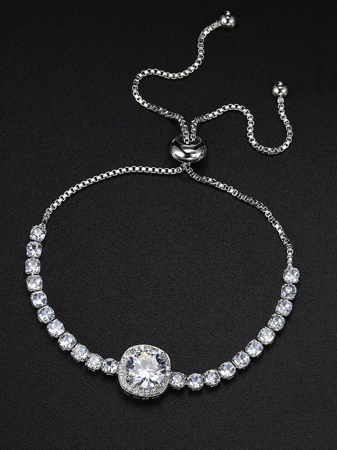 

Peora Silver-Plated Charm Bracelet
