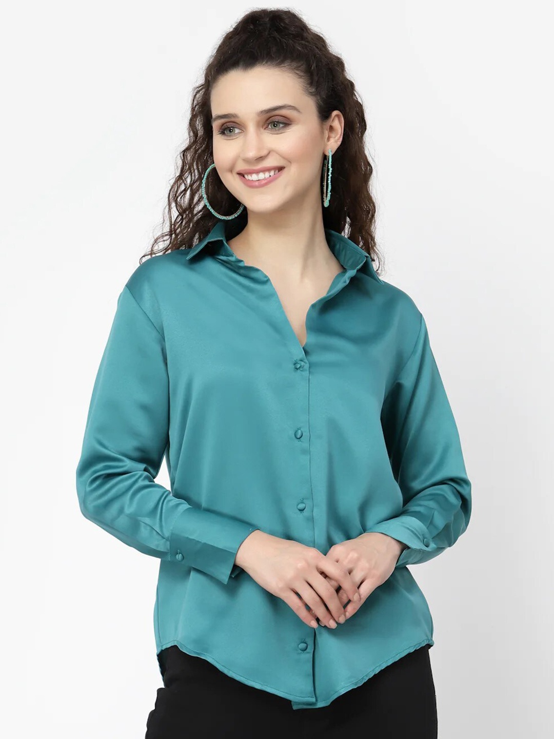 

BELAVINE Regular Fit Casual Shirt, Green