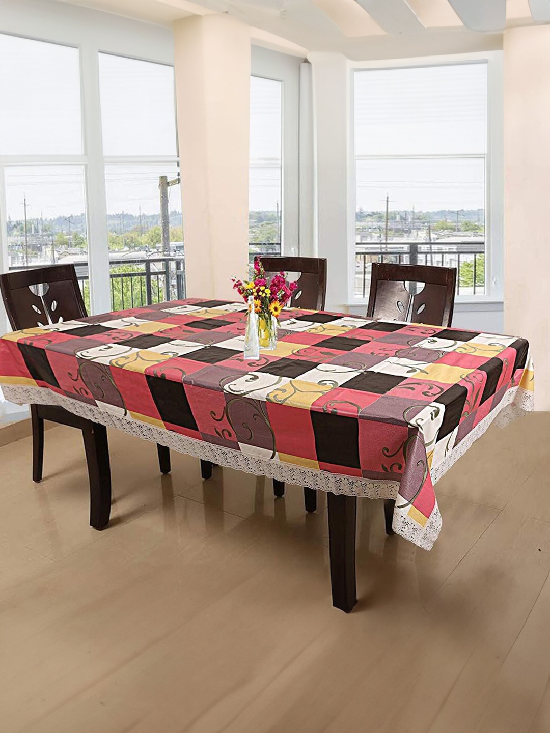 

CASA-NEST White 8-Seater Rectangle Table Cover