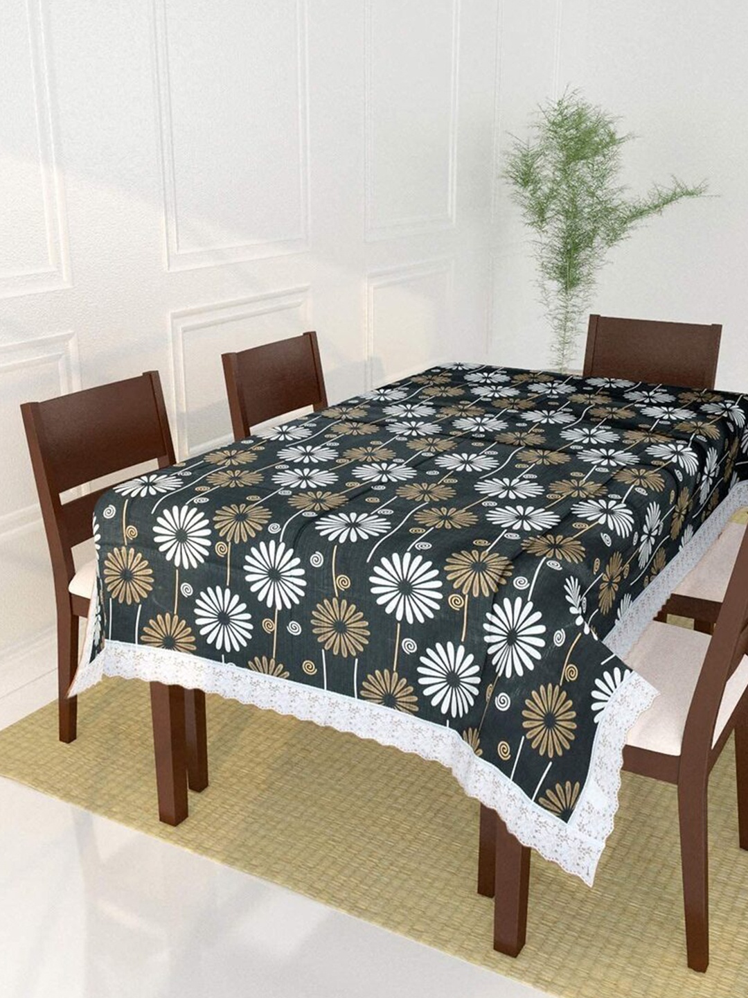 

CASA-NEST Black 8-Seater Rectangle Table Cover