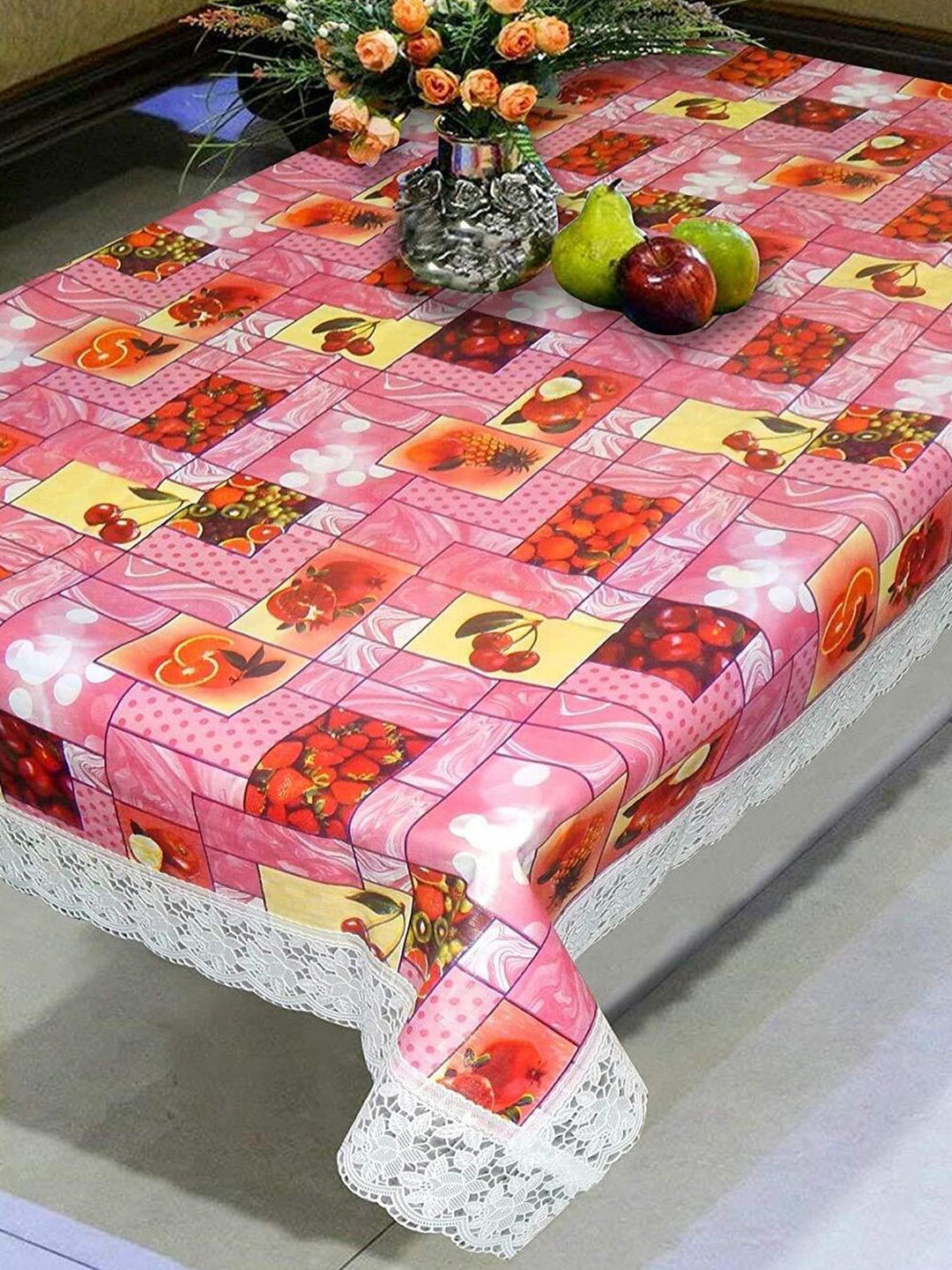 

CASA-NEST Pink 8-Seater Rectangle Table Cover
