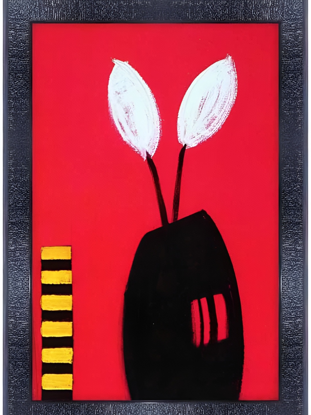 

PnF Black & Red Wooden Painting Wall Art