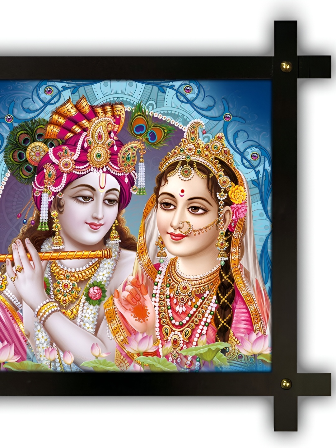 

PnF Blue & Pink Religious Wooden Wall Art