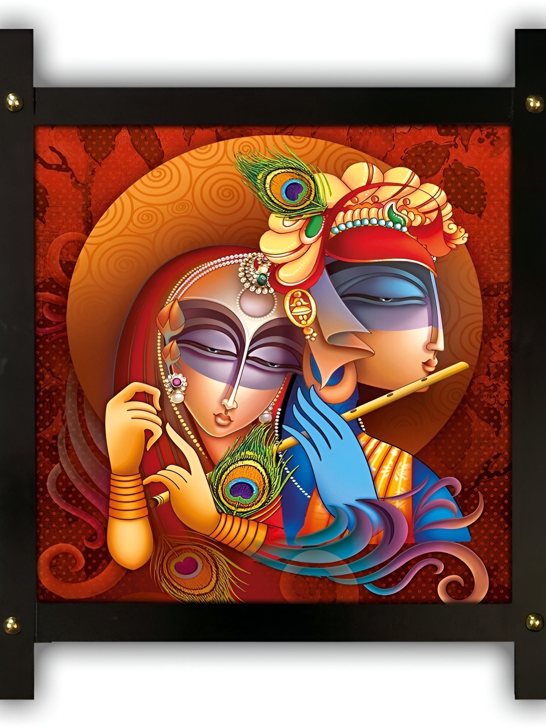 

PnF Red & Blue Wooden Religious Wall Art