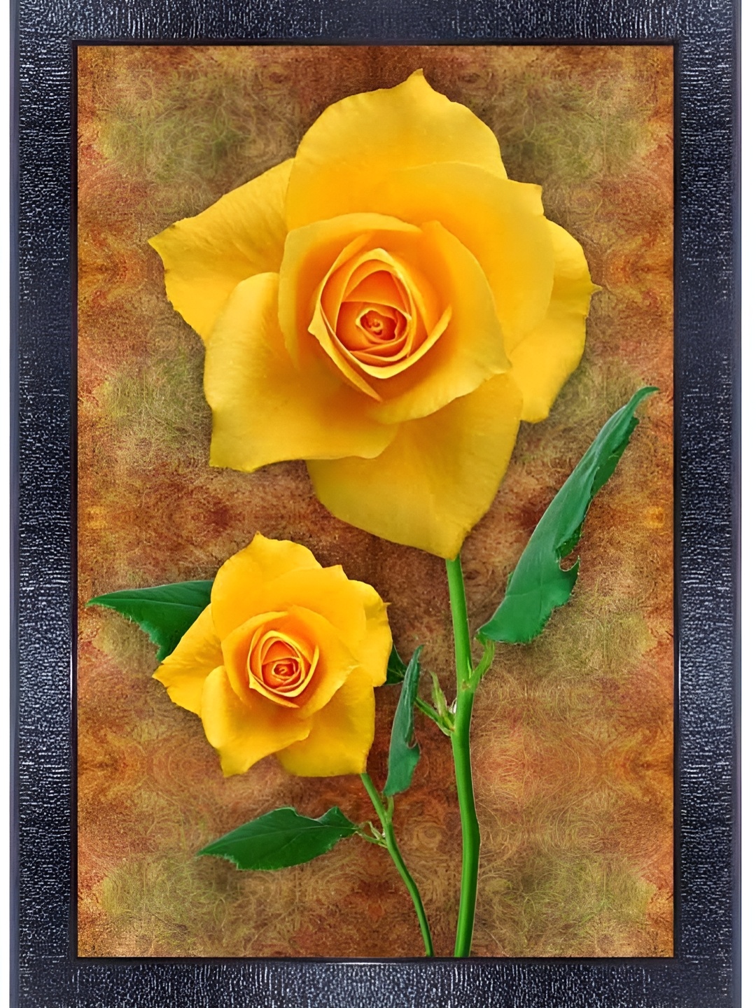 

PnF Black & Yellow Glass Floral and Botanical Wall Art