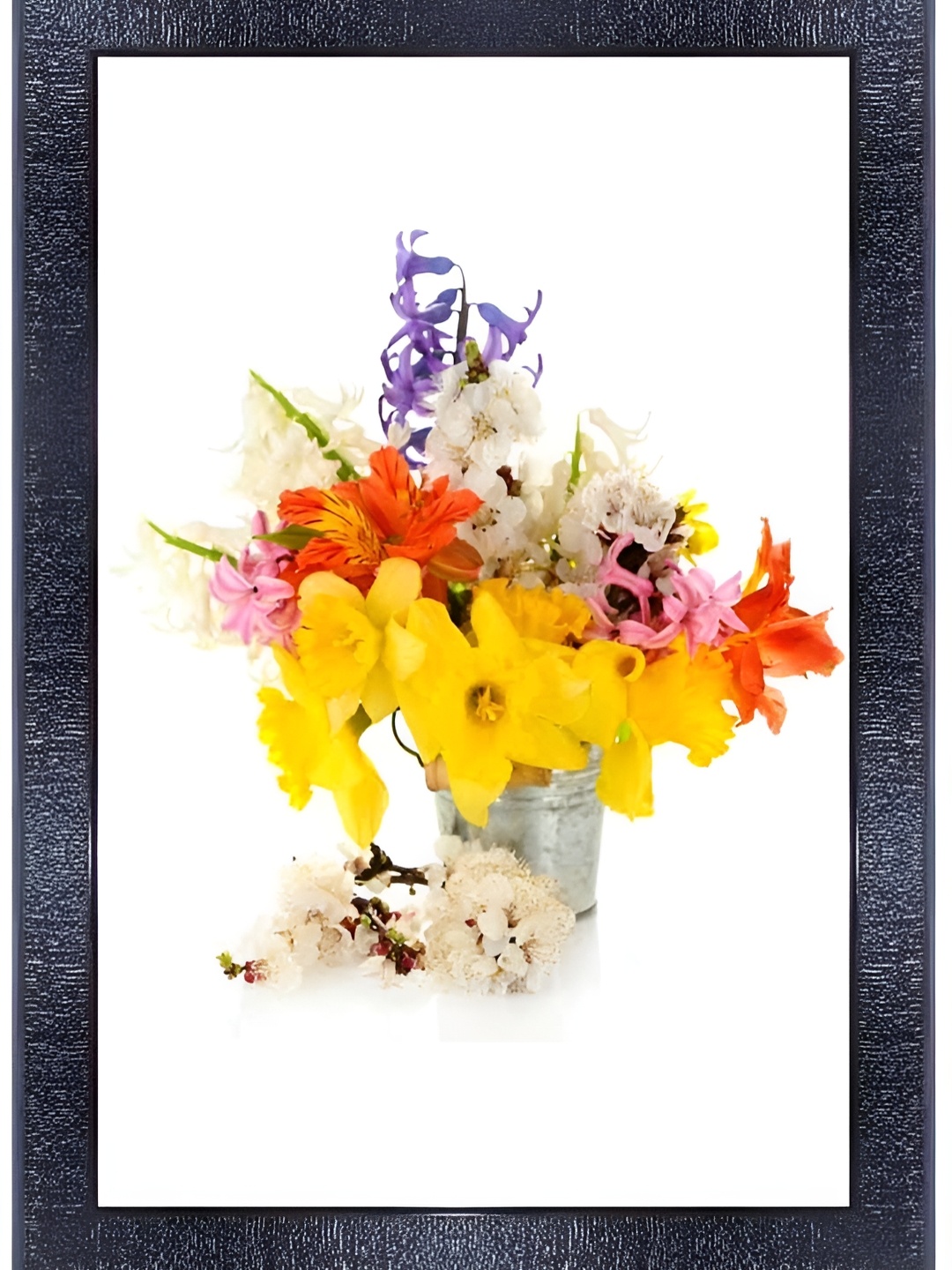 

PnF Black & Yellow Wooden Floral and Botanical Wall Art