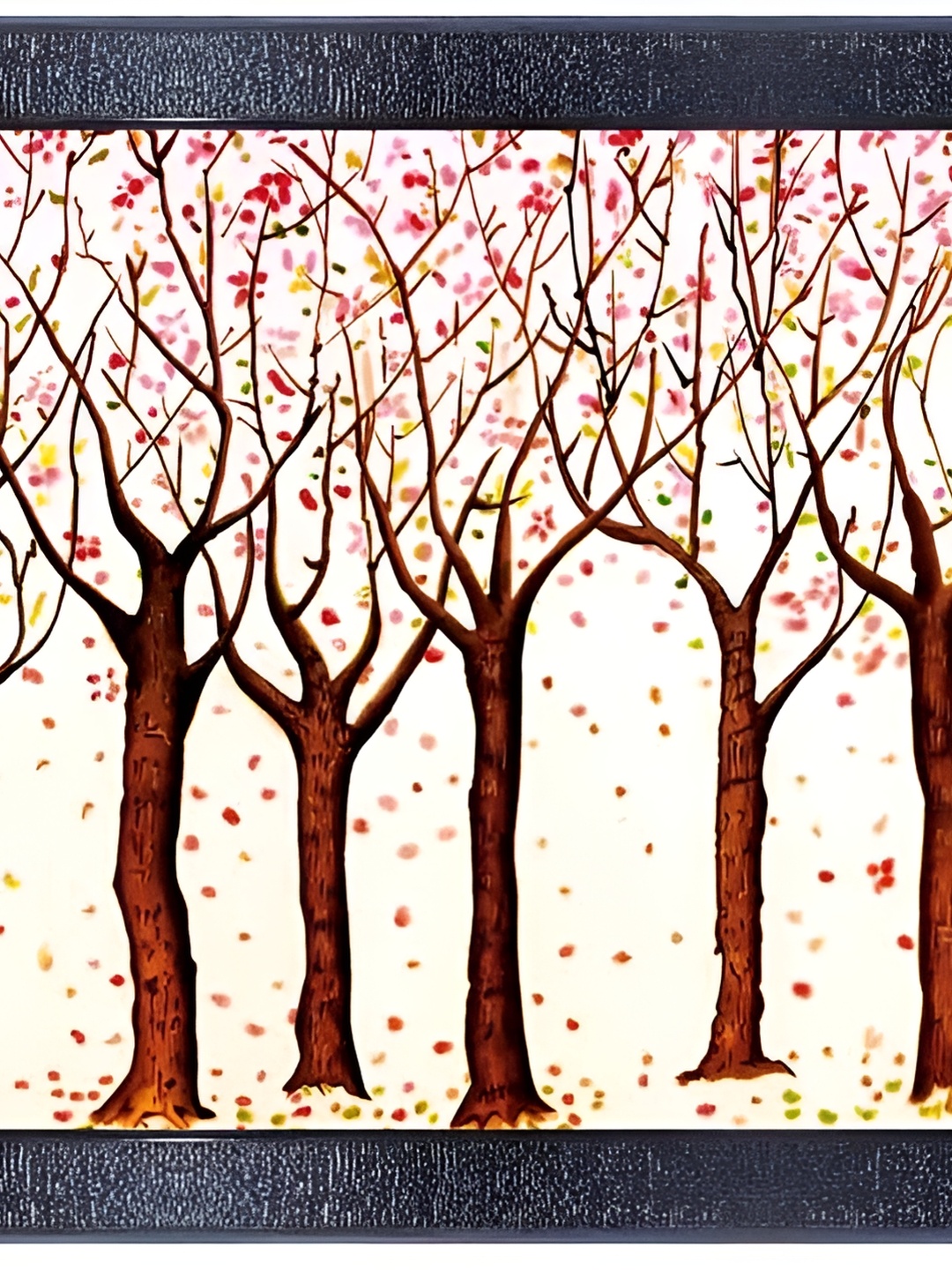

PnF Off White & Pink Wooden Floral and Botanical Wall Art