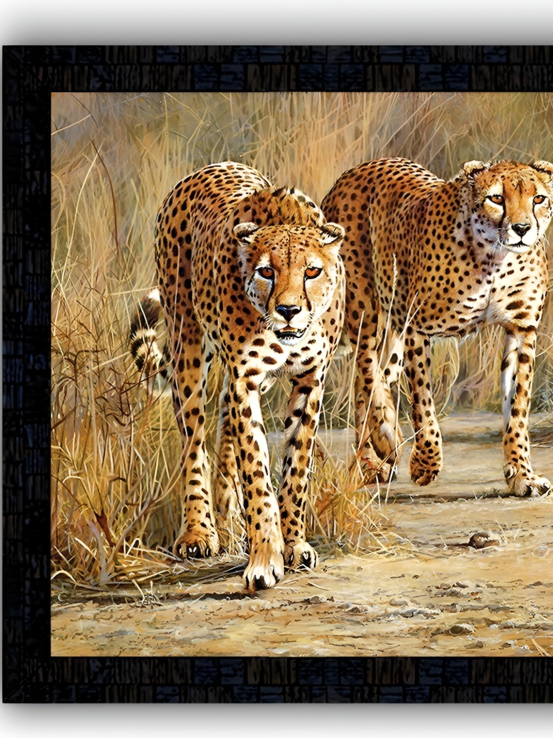 

PnF Yellow & White Cheetah Photograph Wooden Wall Art