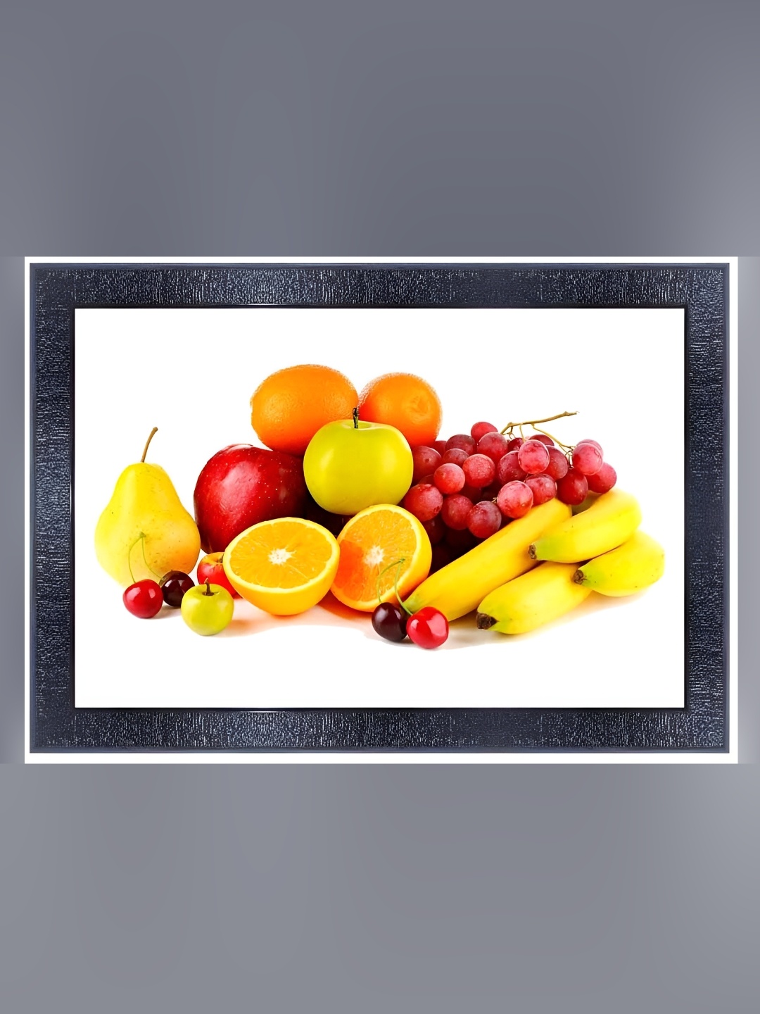 

PnF Black & White Fruits Photograph Wooden Wall Art