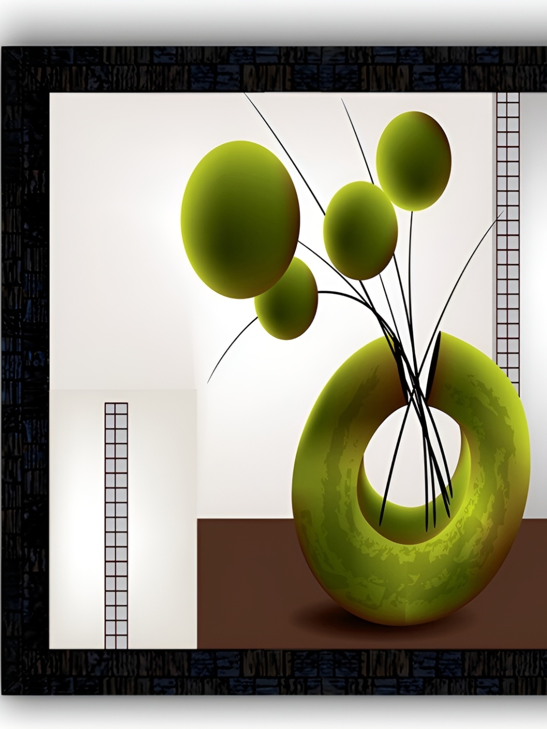 

PnF Black & White Wooden Painting Wall Art