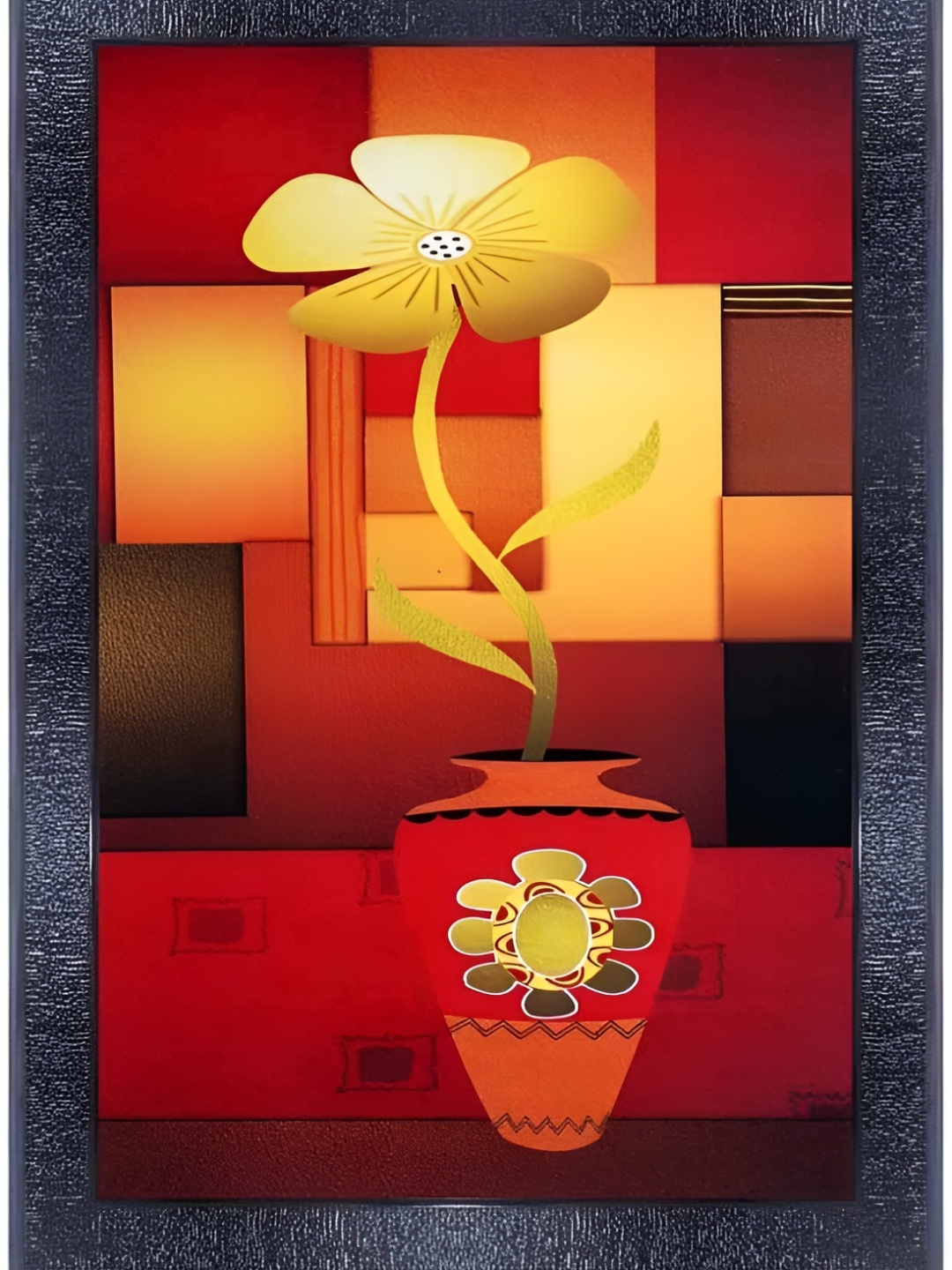 

PnF Black & Red Wooden Painting Wall Art