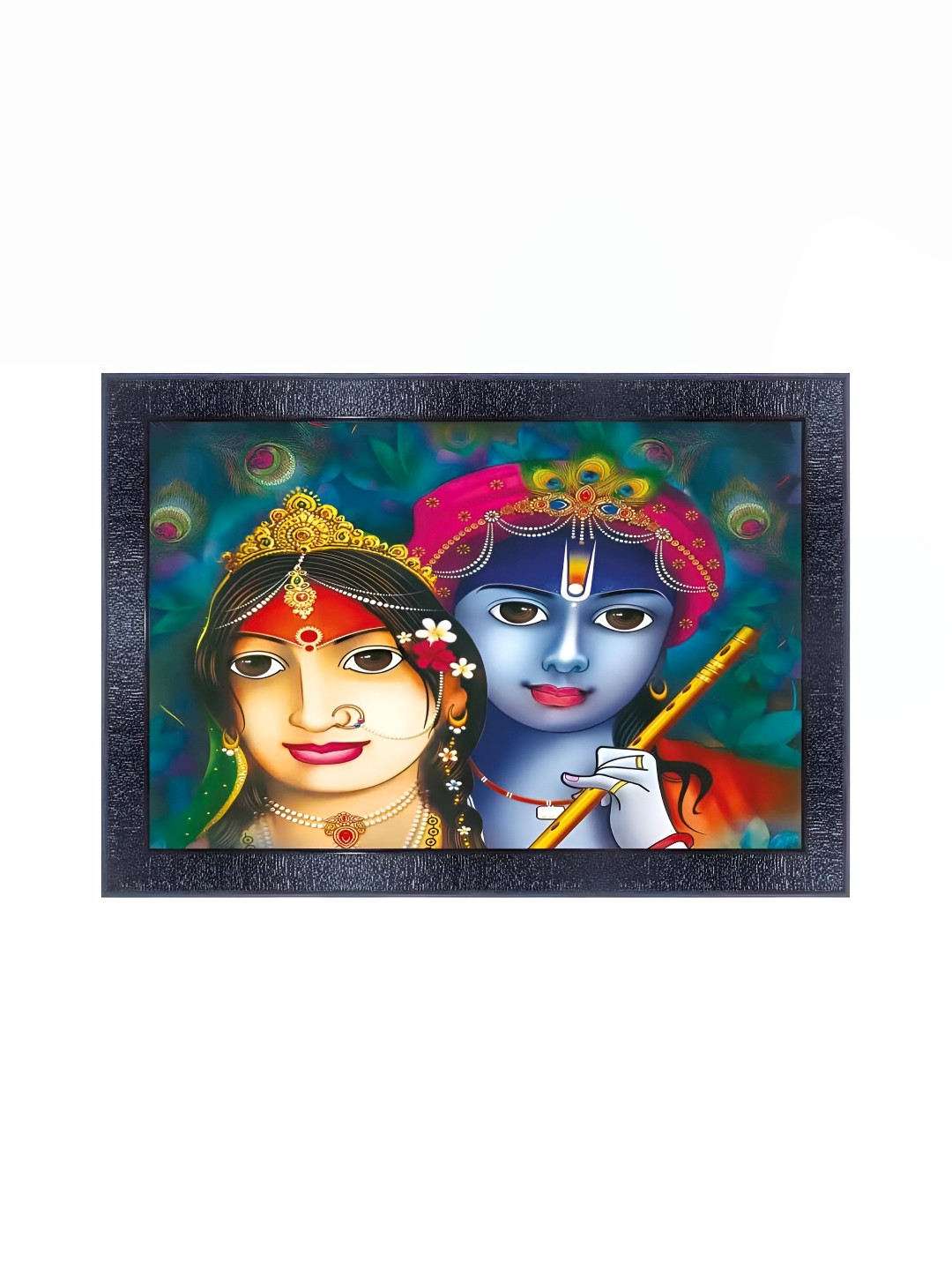 

PnF Black & Green Wooden Religious Painting Wall Art