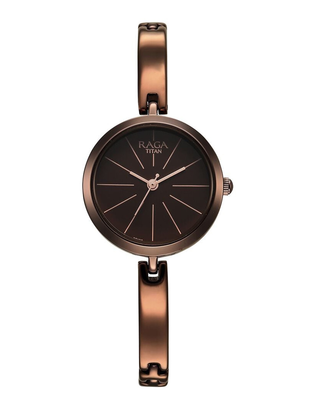 

Titan Women Bracelet Style Straps Analogue Watch 2606QM03, Brown
