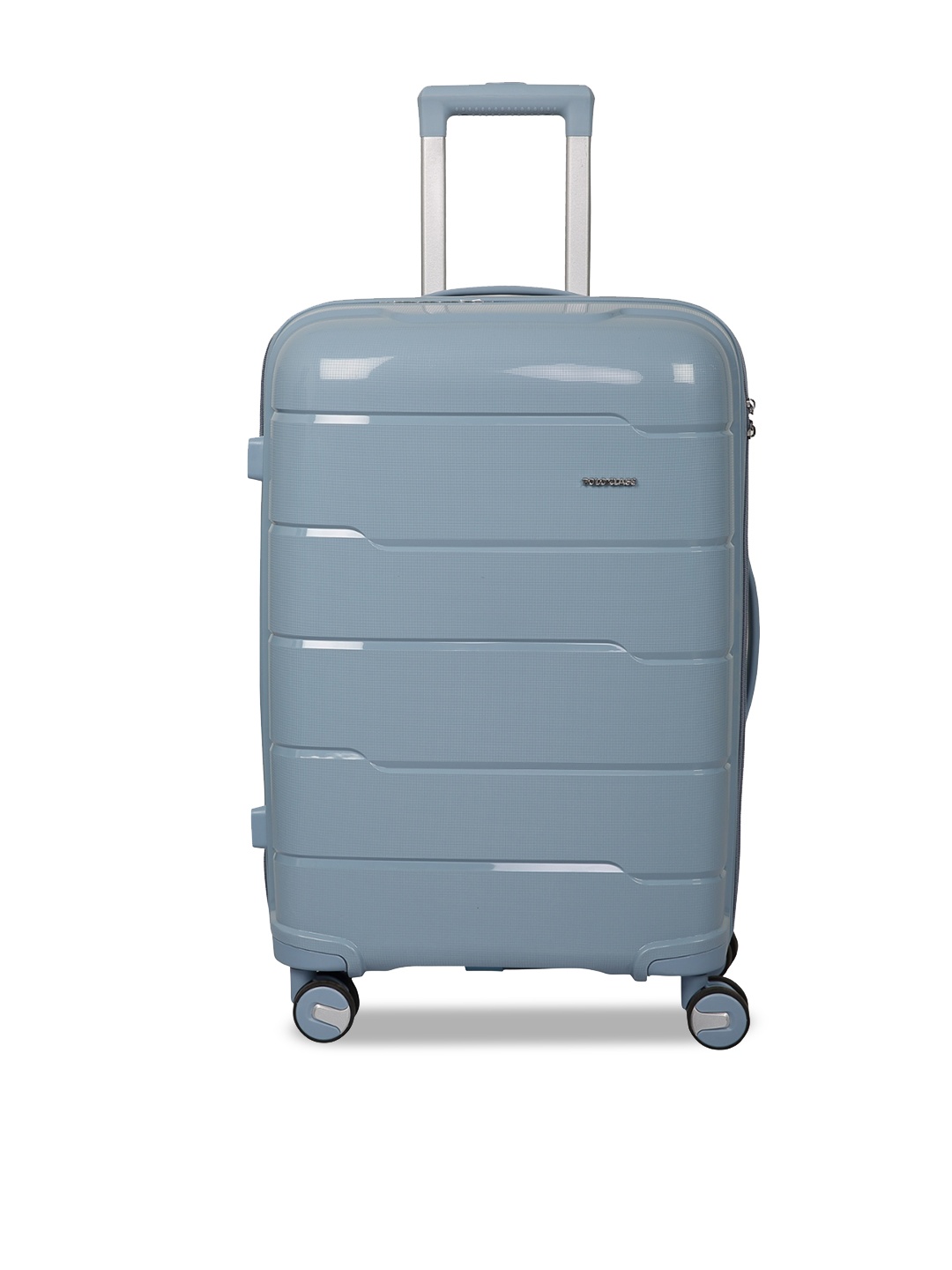 

Polo Class Hard Sided Medium Trolley Bag-50.0L, Silver