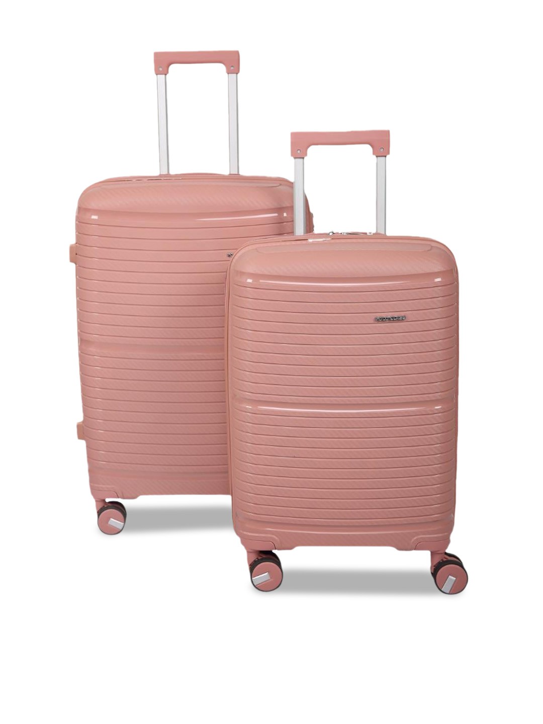

Polo Class Set Of 2 Hard Sided Trolley Bag -70L, Pink