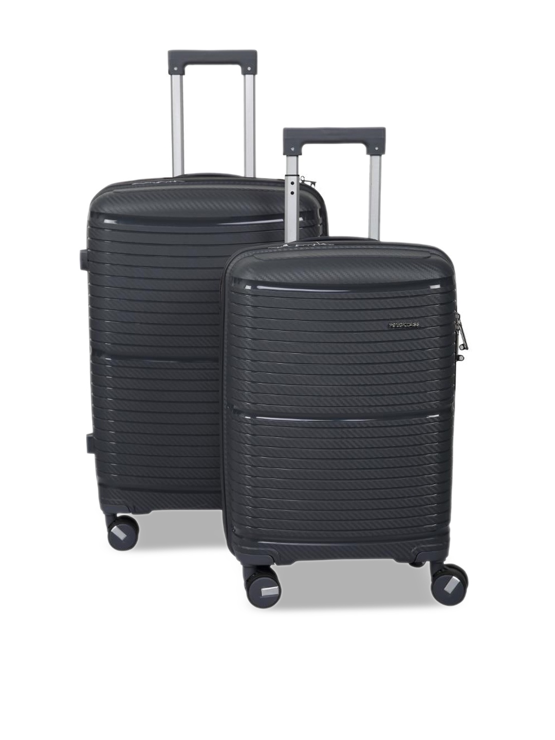 

Polo Class Set Of 2 Hard Sided Trolley Bag-50 L, Grey