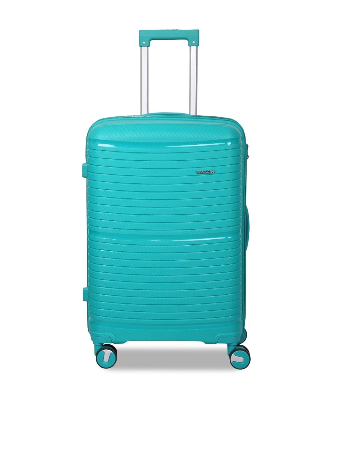 

Polo Class Textured Hard-Sided 24 Inch Medium Trolley Bag, Sea green