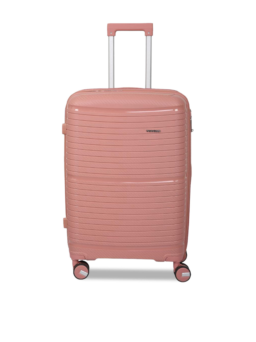 

Polo Class Textured Hard Sided Cabin Trolly Bag, Pink