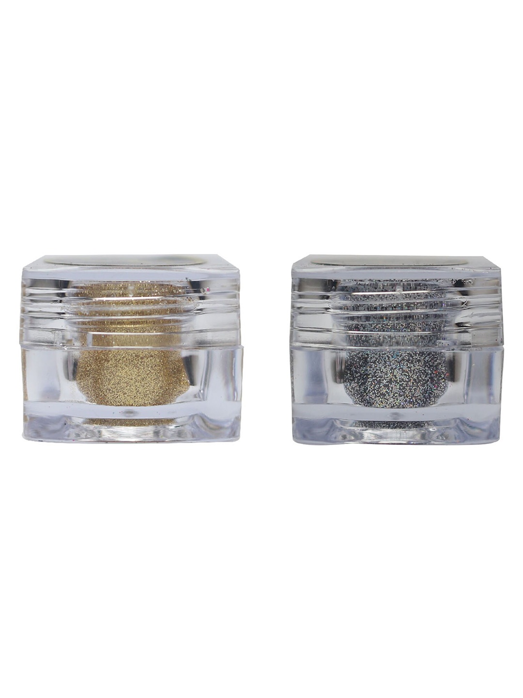 

Veoni BELLE Set of 2 HD Holographic Glitter Eyeshadow 5 g each - Shade 15 & 14, Gold