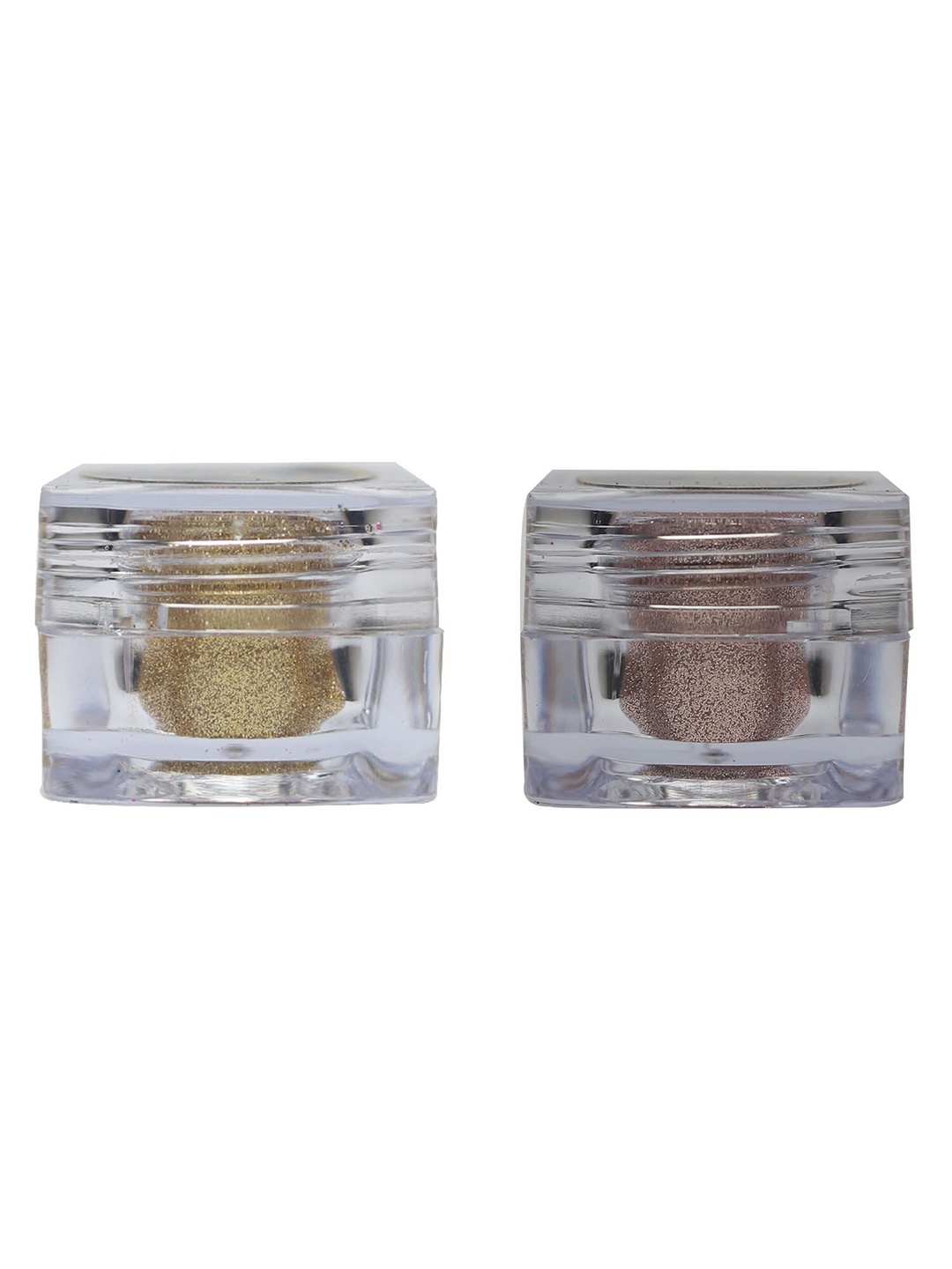 

Veoni BELLE Set of 2 HD Holographic Glitter Eyeshadow 5 g each - Shade 15 & 17, Rose gold