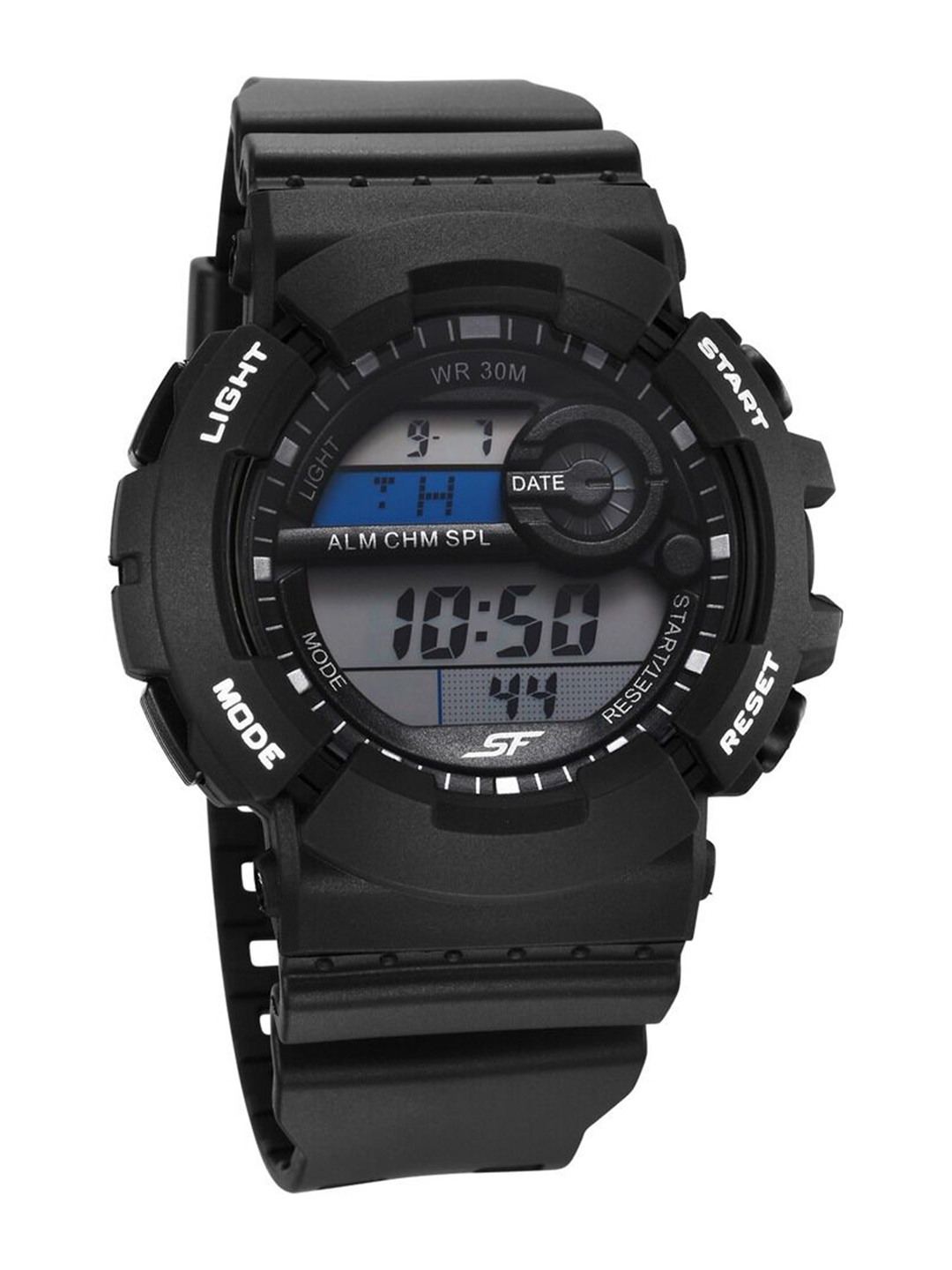 

Sonata Men Digital Automatic Watch 77130PP01W, Black