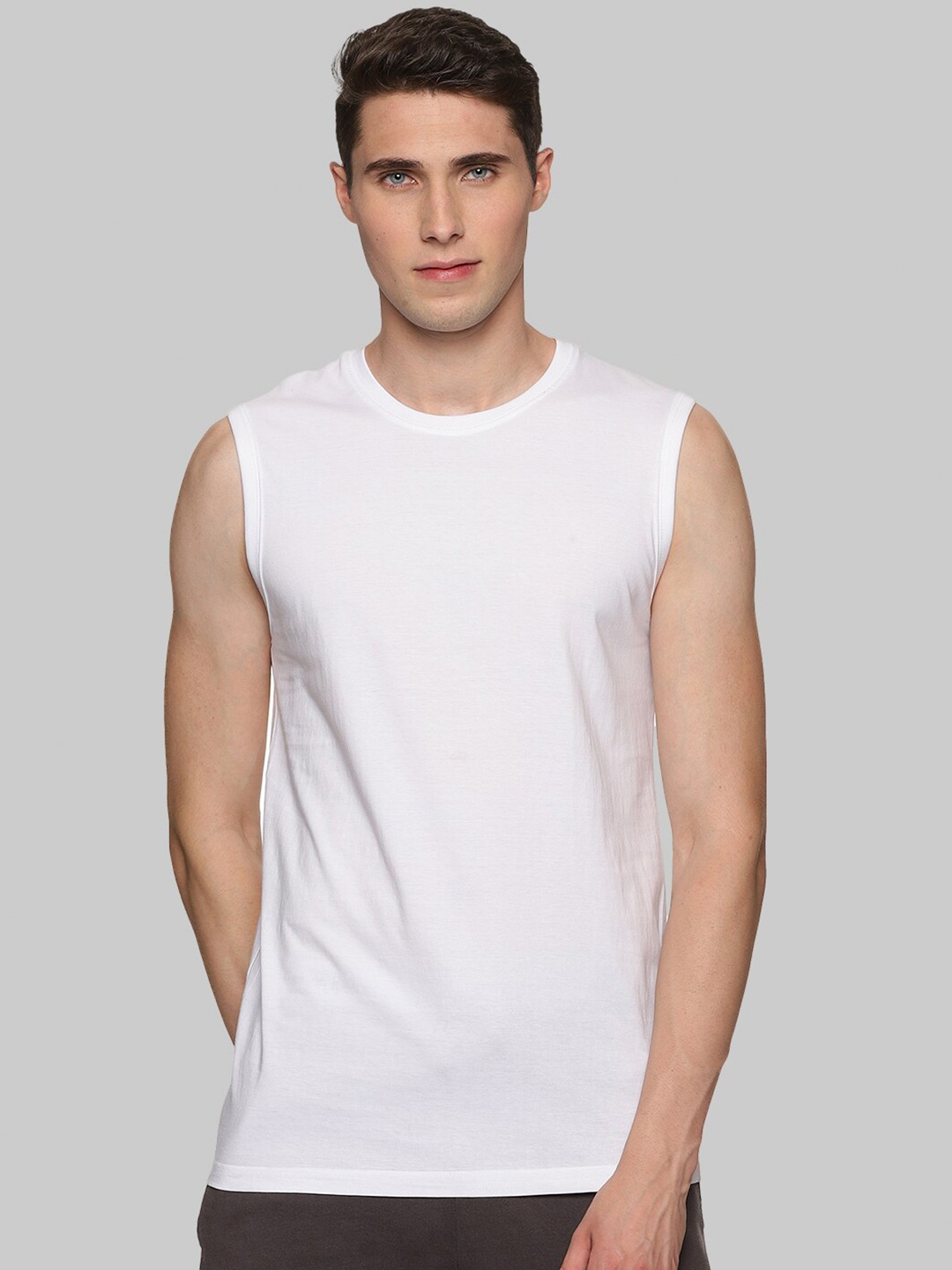 

BAESD Round Neck Cotton T-shirt, White