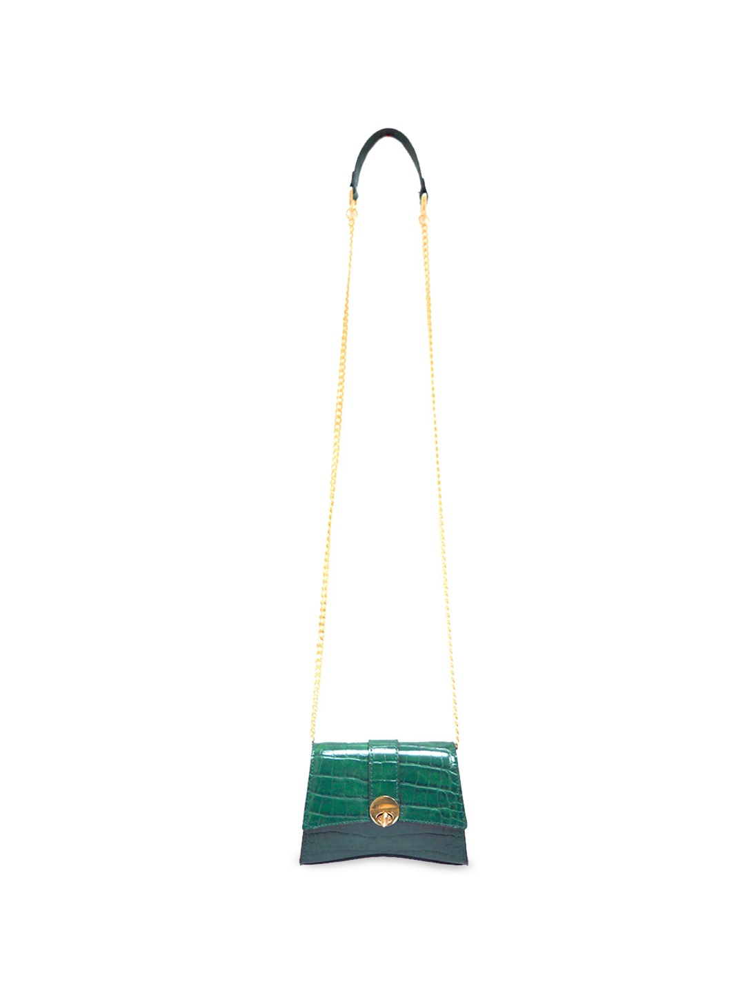 

Belwaba Textured Structured Handheld Bag, Green