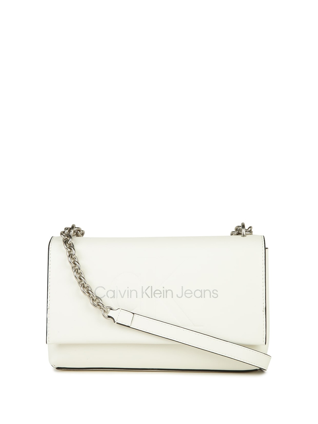 

Calvin Klein Structured Sling Bag, White