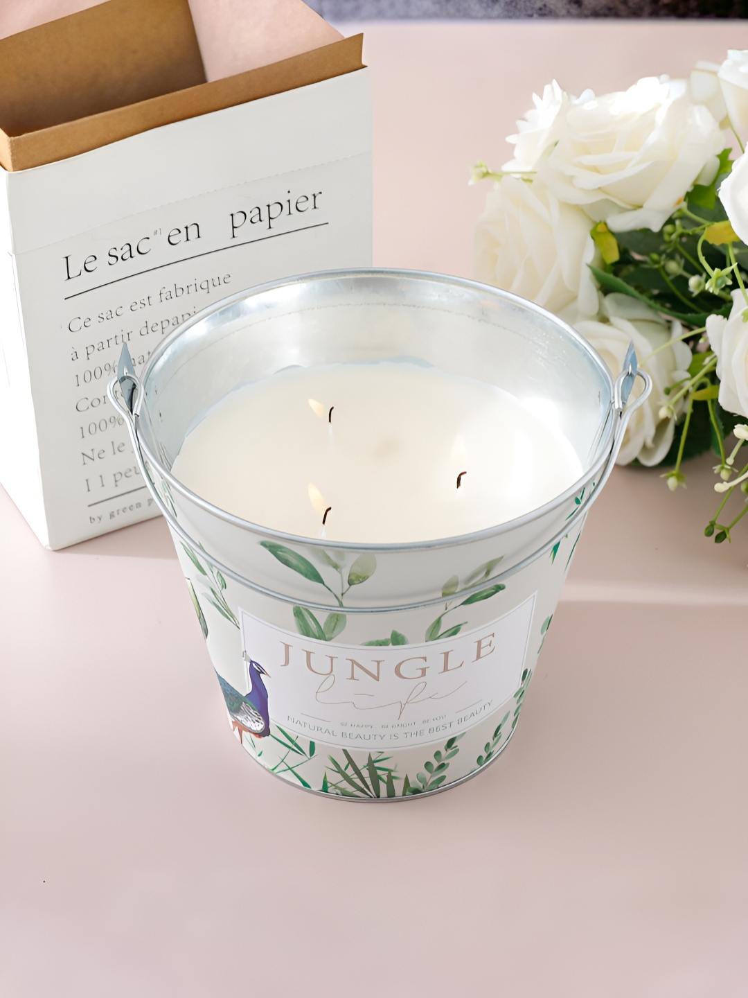 

The Better Home White Lemon Grass Fragrance Candle Jar