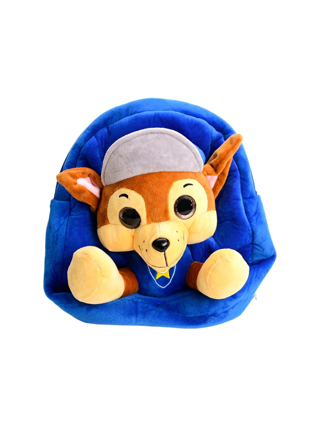 

PAW PATROL Kids Soft-Toy Backpack, Blue