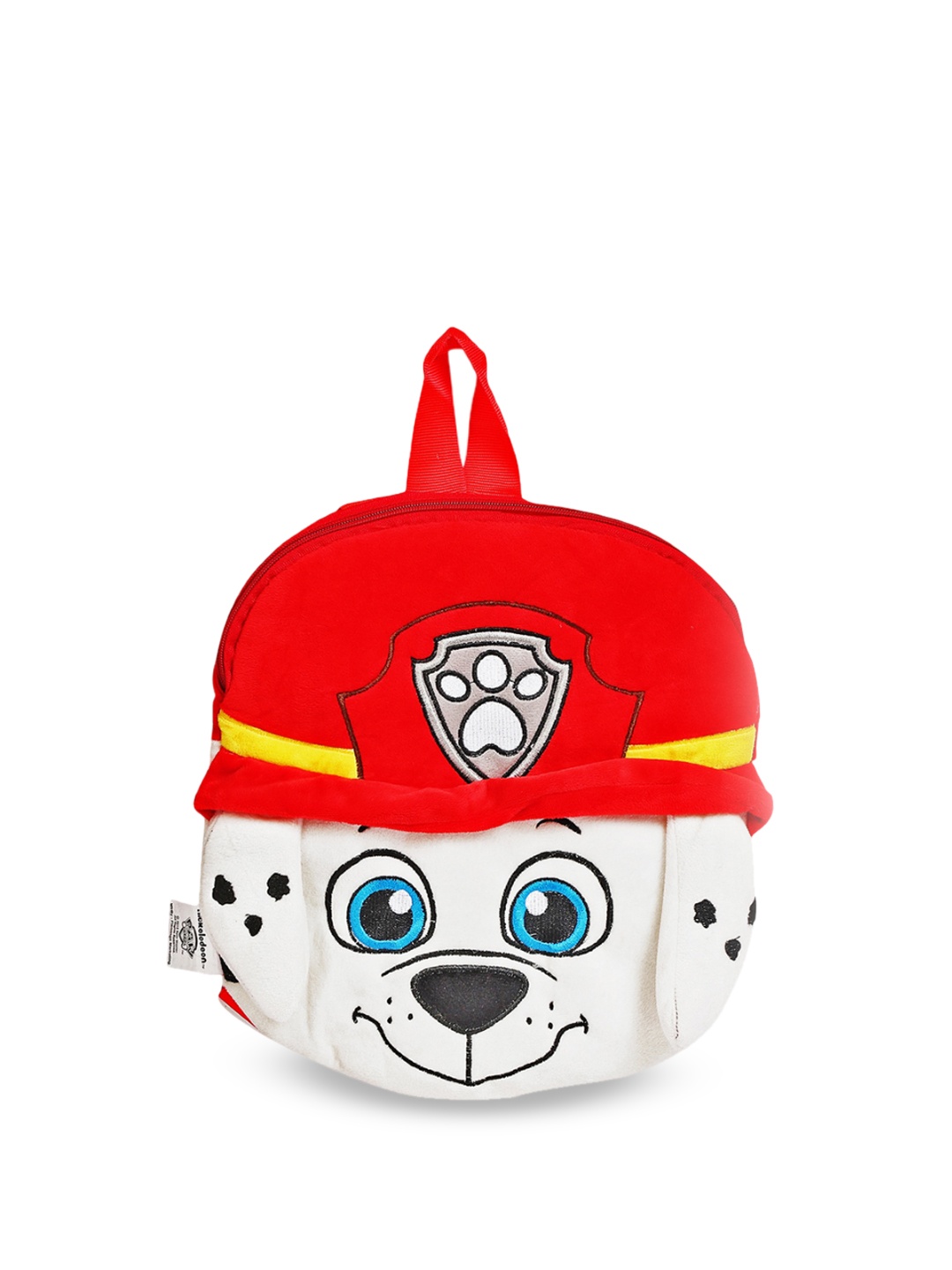 

PAW PATROL Kids Marshal Face Plush Backpack, Red