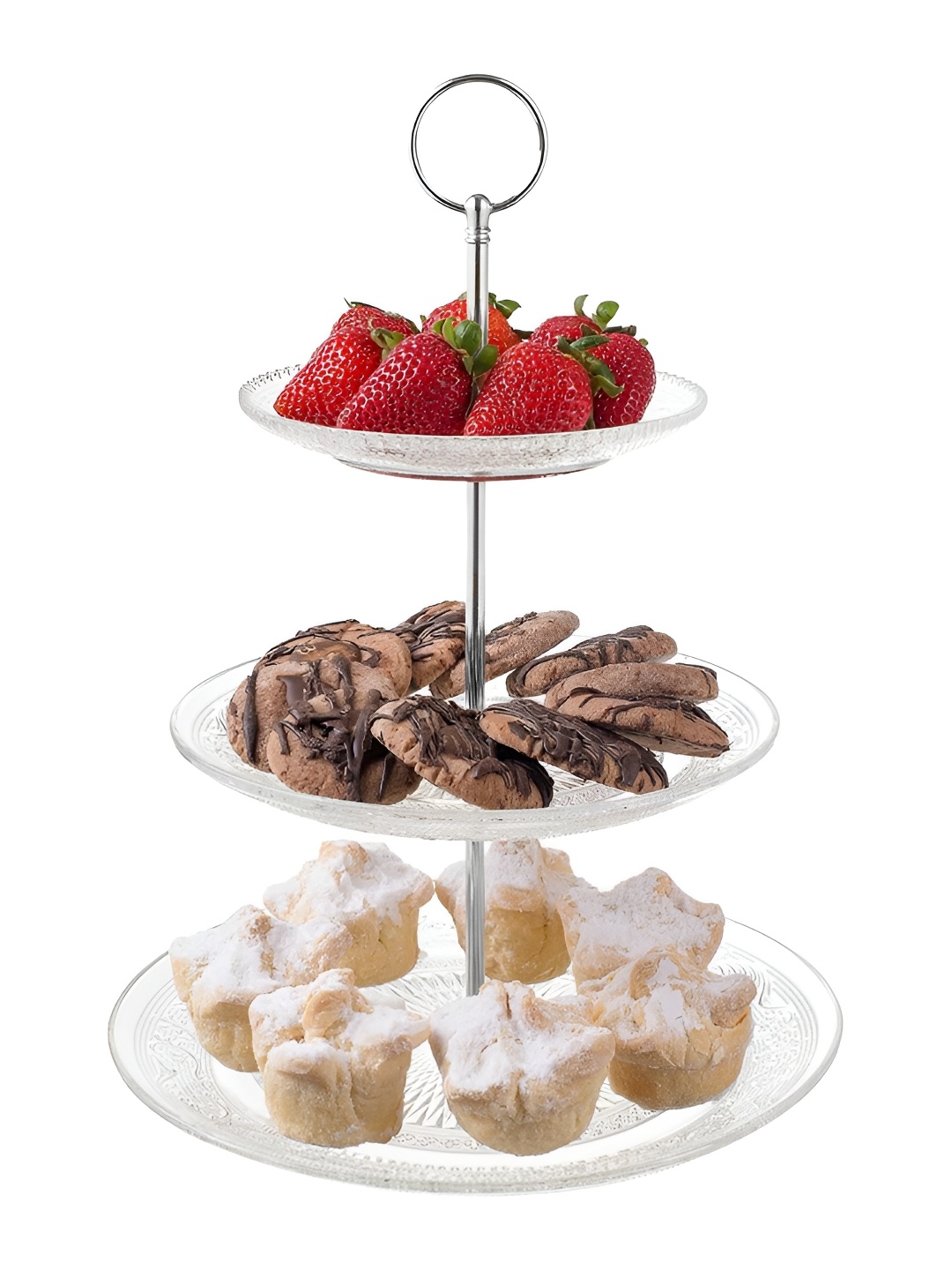 

INCRIZMA Transparent Glass Safe Pack Cake Stand