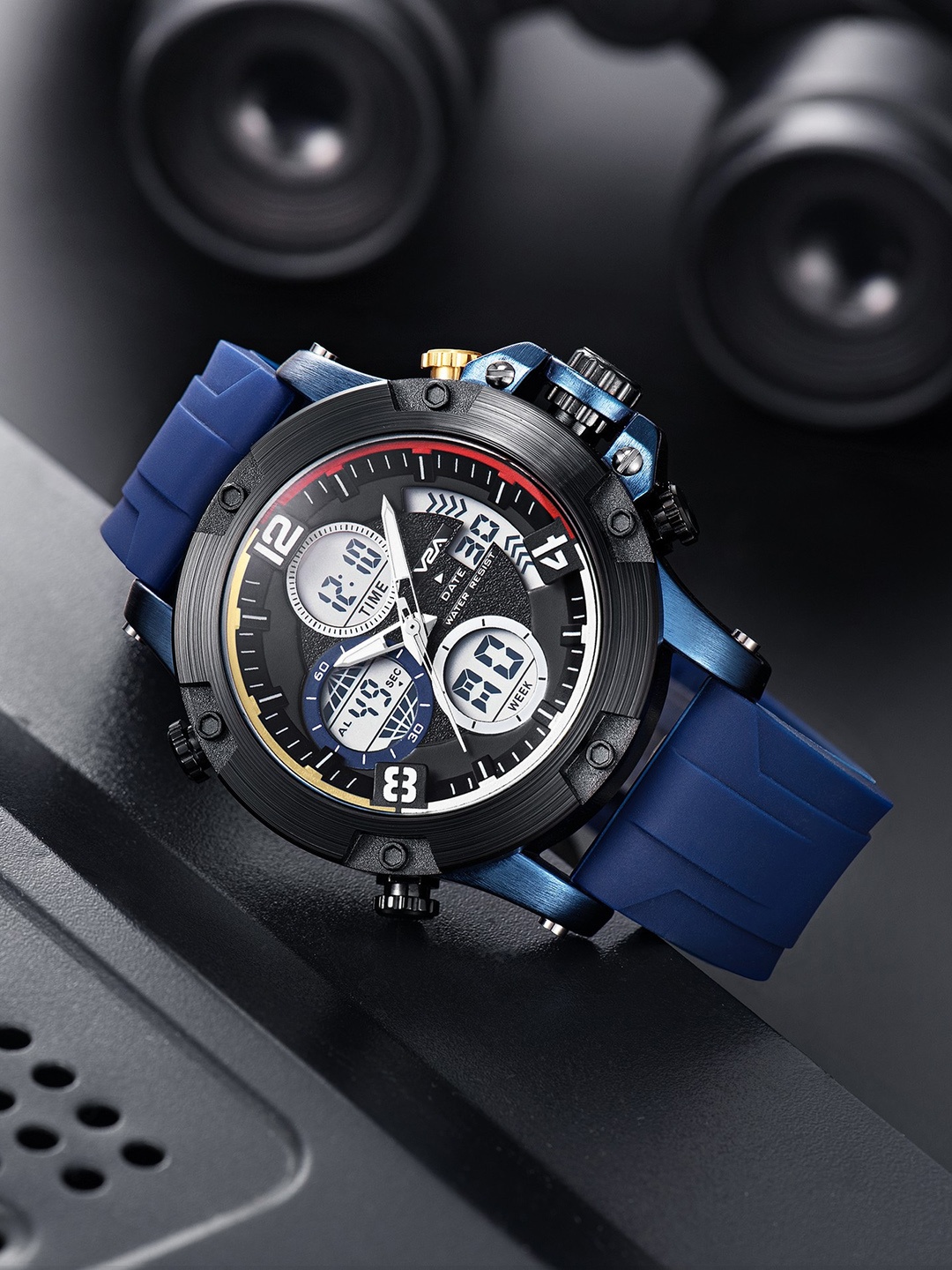 

V2A Men Bracelet Style Straps Analogue Watch V2A-JF-1948-Blue