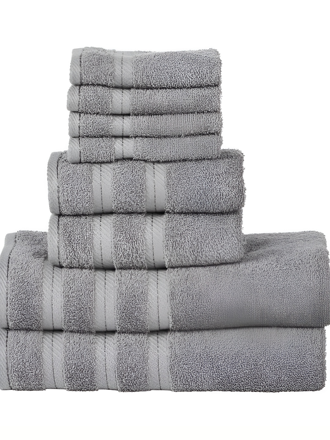 

SENSES Grey 8 Pieces Cotton Towel Set