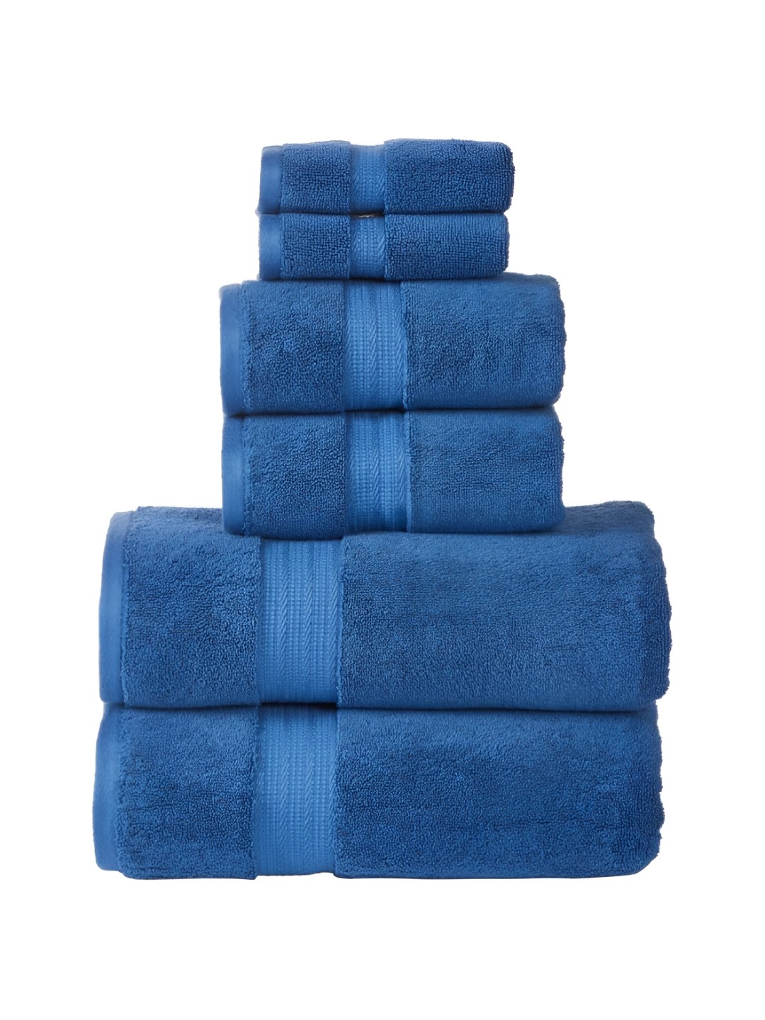 

SENSES Navy Blue 6 Pieces Cotton Towel Set