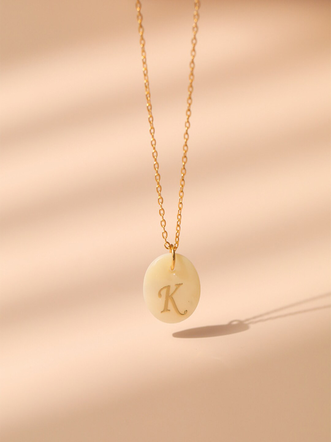 

AQUASTREET Gold-Plated Circular Pendants with Chains
