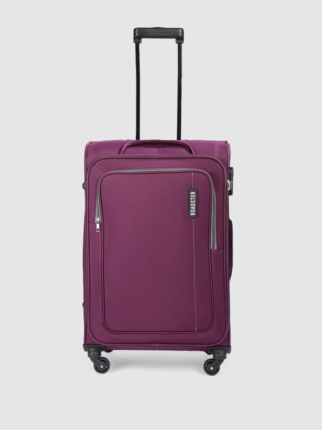 

Roadster Lead Soft Medium Trolley Suitcase, Purple