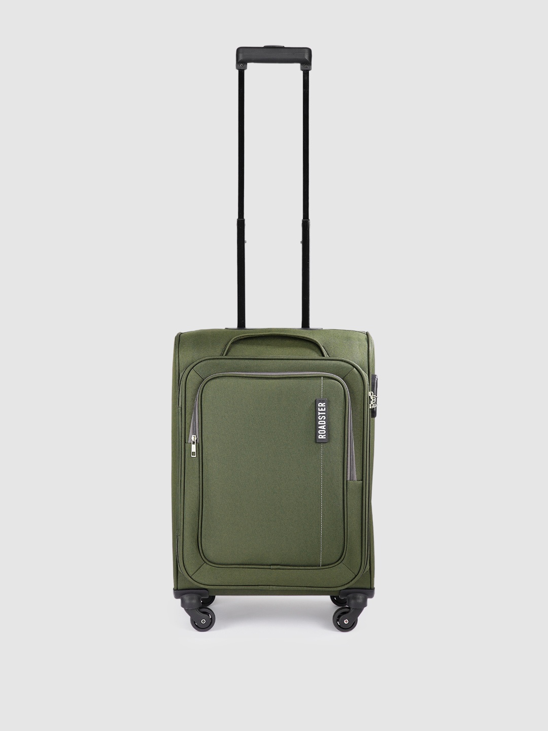 

Roadster Lead Soft Cabin Trolley Suitcase, Olive