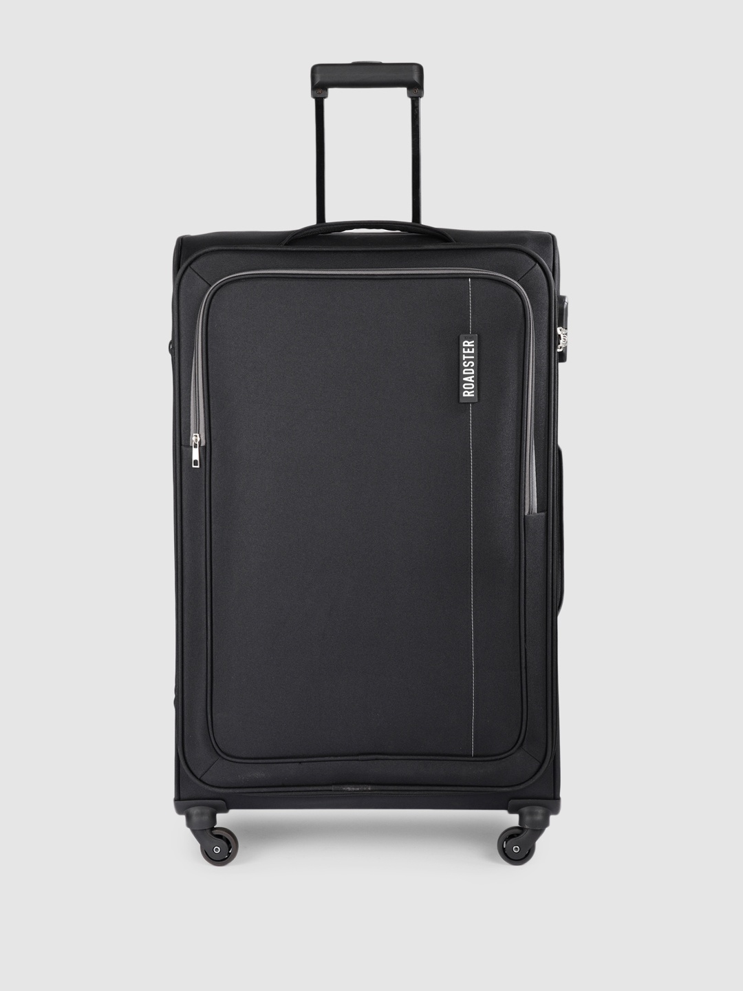 

Roadster Lead Soft Large Trolley Suitcase, Black