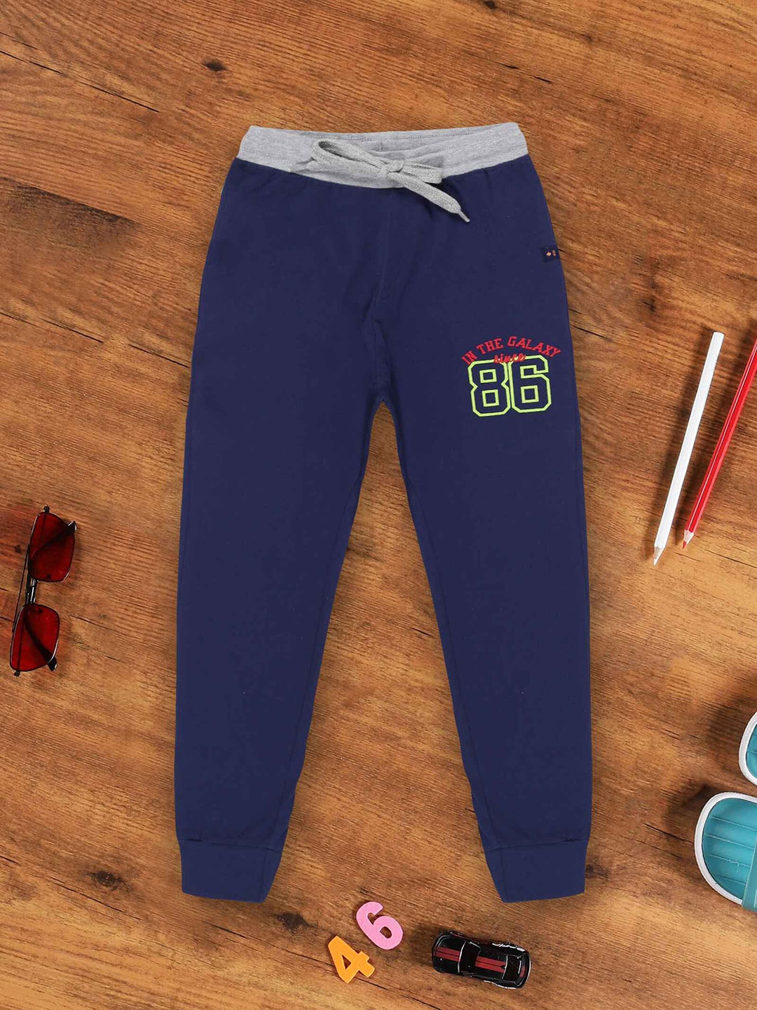 

3PIN Boys Anti-Odour Cotton Joggers, Navy blue